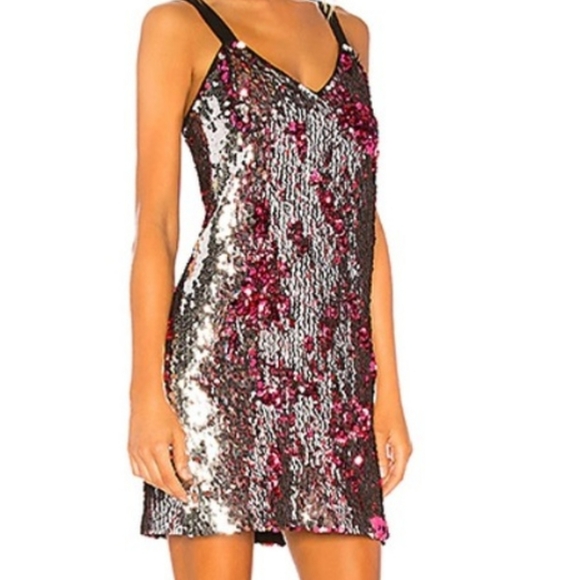 Tanya Taylor Dresses & Skirts - Tanya Taylor becca hot pink 2 toned NWT